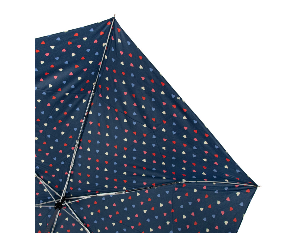 Парасоля жіноча Fulton L553-041239 Superslim-2 Ditsy Hearts (Сердечки) - Фотографія № 11