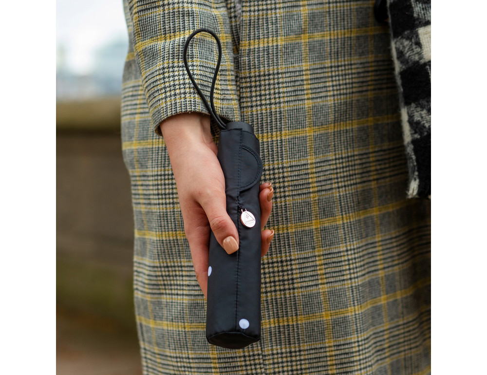 Парасоля жіноча Fulton L553-041246 Superslim-2 Polka Dot (Горох) - Фотографія № 4