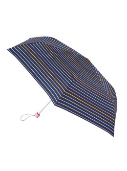 Парасолька жіноча Fulton L553-041253 Superslim-2 Rainbow Pinstripes (Різнокольорові смуги)