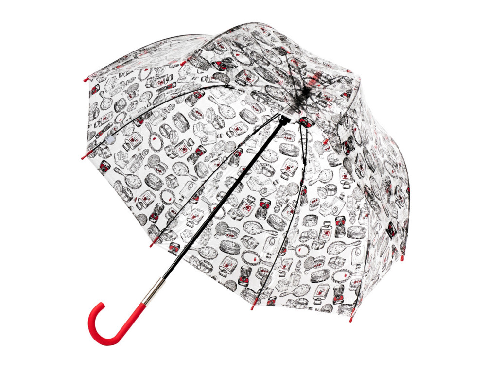 Зонт-трость женский Lulu Guinness by Fulton L719 Birdcage-2 Dressing Table - Фото № 3