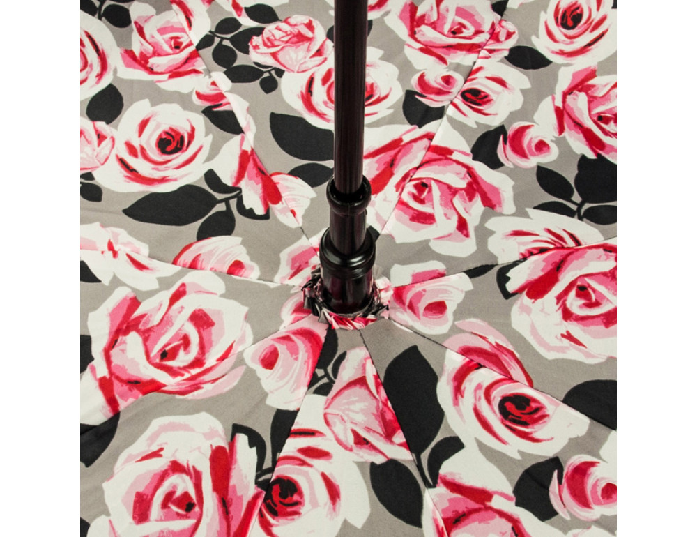 Парасолька-тростина жіноча Fulton Bloomsbury-2 L754-031346 Painted Roses (Рисованные розы) - Фотографія № 10