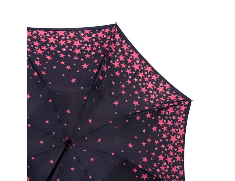 Парасолька жіноча Fulton L754- Bloomsbury-2 Scatter Star Navy&Pink (Зірки) - Фотографія № 6