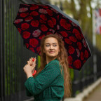Парасолька жіноча Fulton L754-041260 Bloomsbury-2 Floating Roses (Плаваючі троянди) - Фотографія № 101