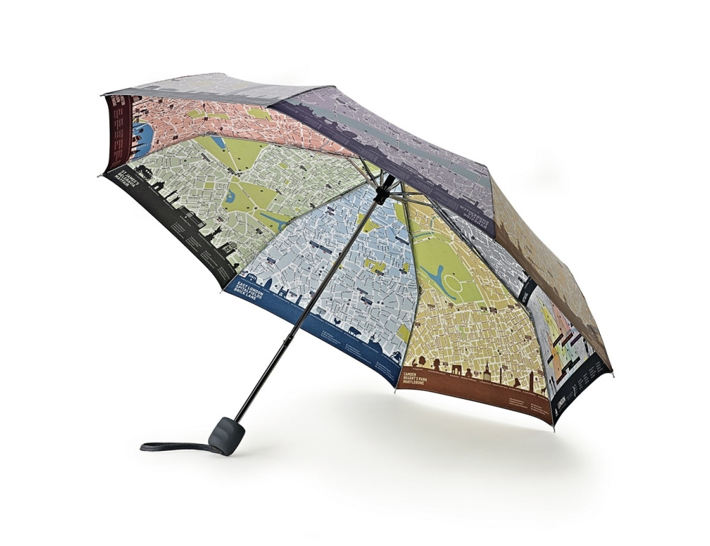 Парасолька жіноча Fulton Brollymap L761 London Map (Карта Лондона) - Фотографія № 1 Парасолька жіноча Fulton Brollymap L761 London Map (Карта Лондона) - Фотографія № 1