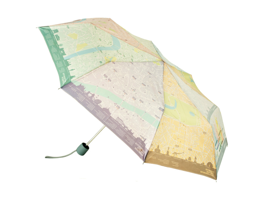 Парасолька жіноча Fulton Brollymap L761 London Map (Карта Лондона) - Фотографія № 6