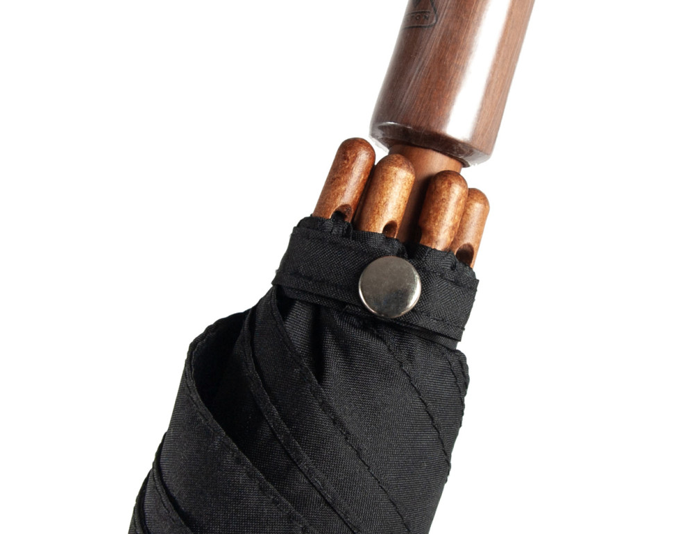 Парасолька-тростина Fulton Kensington-1 L776 Black (Чорний) - Фотографія № 14