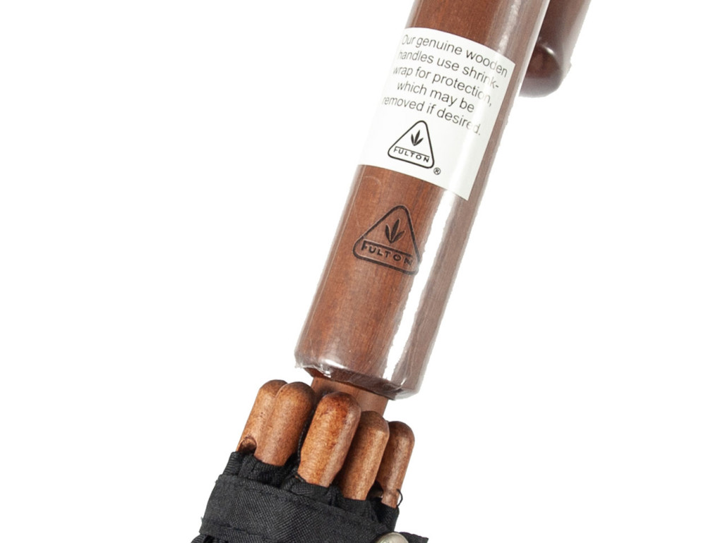 Парасолька-тростина Fulton Kensington-1 L776 Black (Чорний) - Фотографія № 15