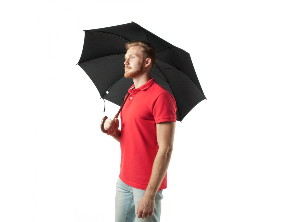 Парасолька-тростина Fulton Kensington-1 L776 Black (Чорний) - Фотографія № 7