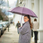 Парасолька-тростина жіноча Fulton Diamond L850 Princess - Pink Foulard - Фотографія № 105