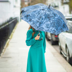 Парасолька жіноча Fulton Diamond L850-040140 Princess - Navy Rose (Сині троянди) - Фотографія № 101 Парасолька жіноча Fulton Diamond L850-040140 Princess - Navy Rose (Сині троянди) - Фотографія № 101