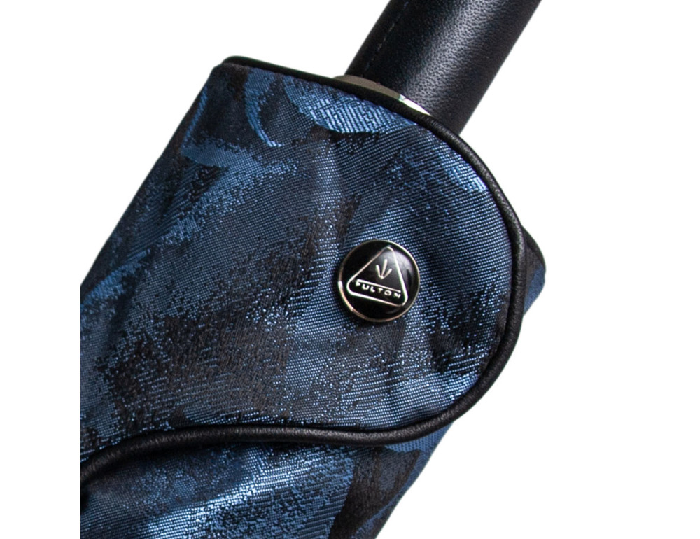 Зонт женский Fulton Diamond L850-040140 Princess - Navy Rose (Синие розы) - Фото № 12