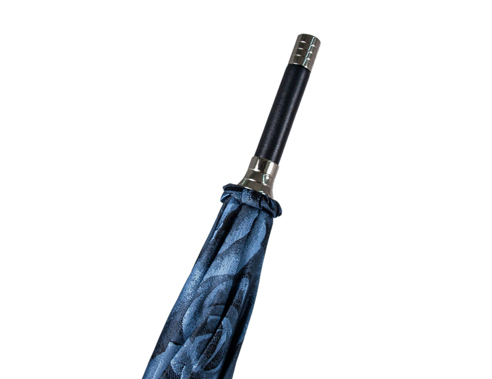 Зонт женский Fulton Diamond L850-040140 Princess - Navy Rose (Синие розы) - Фото № 15