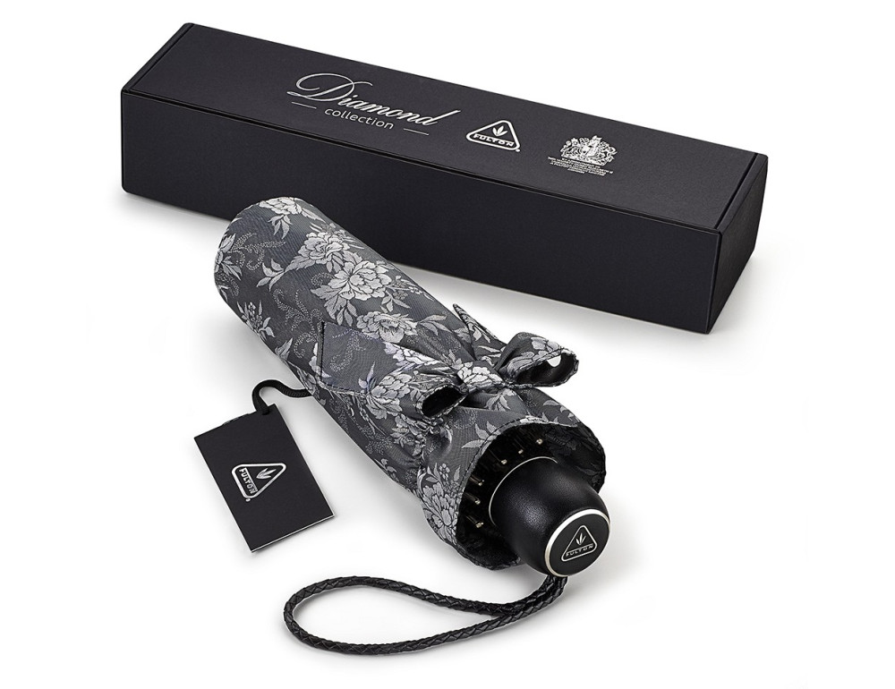 Парасолька жіноча Fulton Diamond L852 Marquise - Jacquard Floral - Фотографія № 16