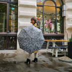 Парасолька жіноча Fulton Diamond L852 Marquise - Jacquard Floral - Фотографія № 102