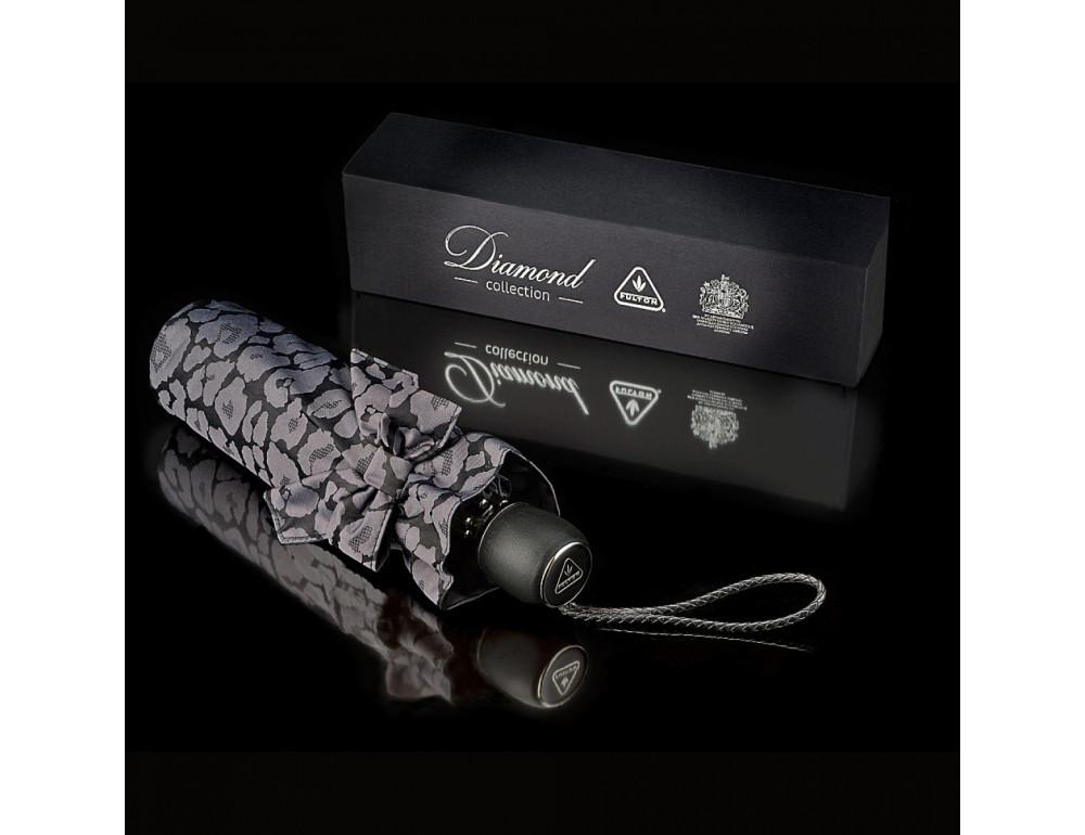 Парасоля жіноча Fulton Diamond L852-040157 Marquise - Leopard Print (Леопард) - Фотографія № 14