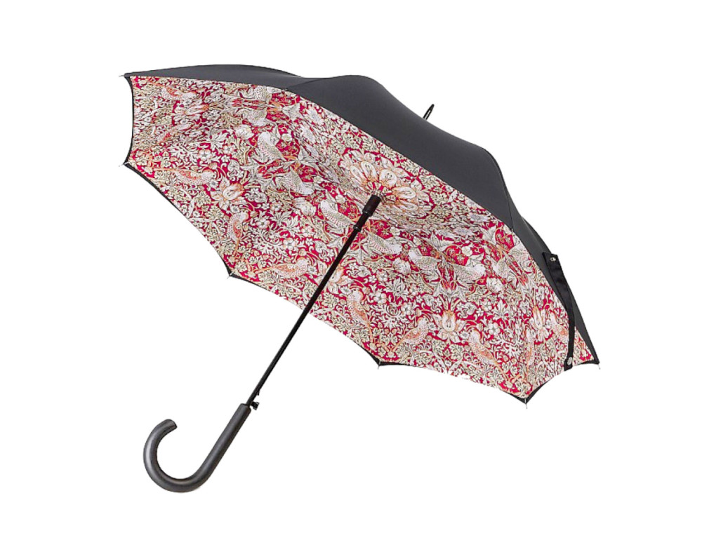 Парасолька жіноча Fulton L856-041321 Morris & Co. Bloomsbury Strawberry Thief Indian Red - Фотографія № 1 Парасолька жіноча Fulton L856-041321 Morris & Co. Bloomsbury Strawberry Thief Indian Red - Фотографія № 1