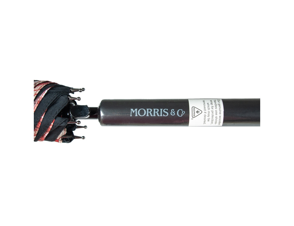 Парасолька жіноча Fulton L856-041321 Morris & Co. Bloomsbury Strawberry Thief Indian Red - Фотографія № 9
