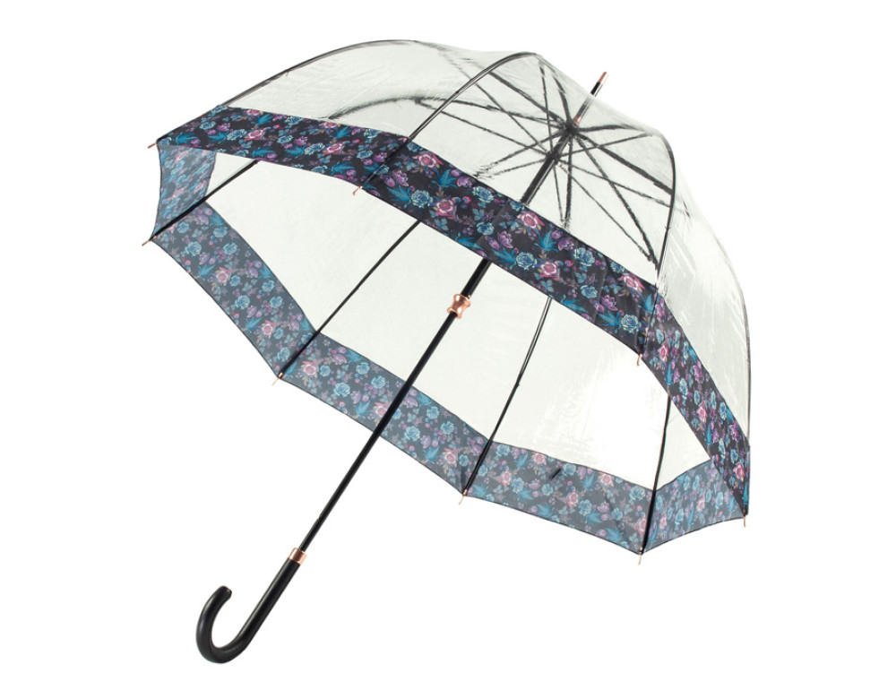 Парасолька-тростина жіноча Fulton Birdcage-2 Luxe L866 Luminous Floral (Светящиеся цветы) - Фотографія № 3