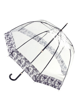 Парасолька-тростина жіноча Fulton Birdcage-2 Luxe L866 Photo Rose (Розы)