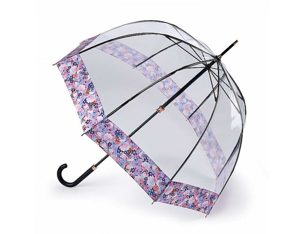 Парасолька-тростина жіноча Fulton L866 Birdcage-2 Luxe Digital Blossom (Цветок) - Фотографія № 1 Парасолька-тростина жіноча Fulton L866 Birdcage-2 Luxe Digital Blossom (Цветок) - Фотографія № 1