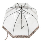 Зонт-трость женский прозрачный Fulton L866 Birdcage-2 Luxe Natural Leopard (Леопард) - Фото № 104 Зонт-трость женский прозрачный Fulton L866 Birdcage-2 Luxe Natural Leopard (Леопард) - Фото № 104