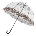 Зонт-трость женский прозрачный Fulton L866 Birdcage-2 Luxe Natural Leopard (Леопард) - Фото № 105 Зонт-трость женский прозрачный Fulton L866 Birdcage-2 Luxe Natural Leopard (Леопард) - Фото № 105
