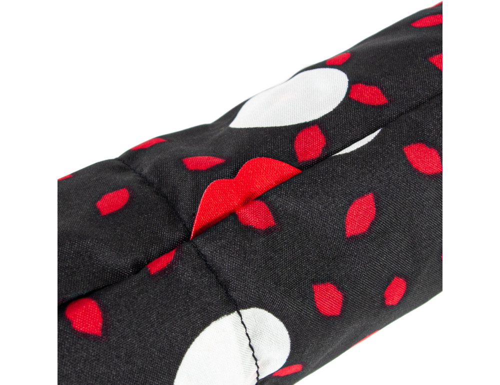 Парасолька жіноча Fulton L869-036822 Lulu Guinness Minilite-2 Polka Lips - Фотографія № 9
