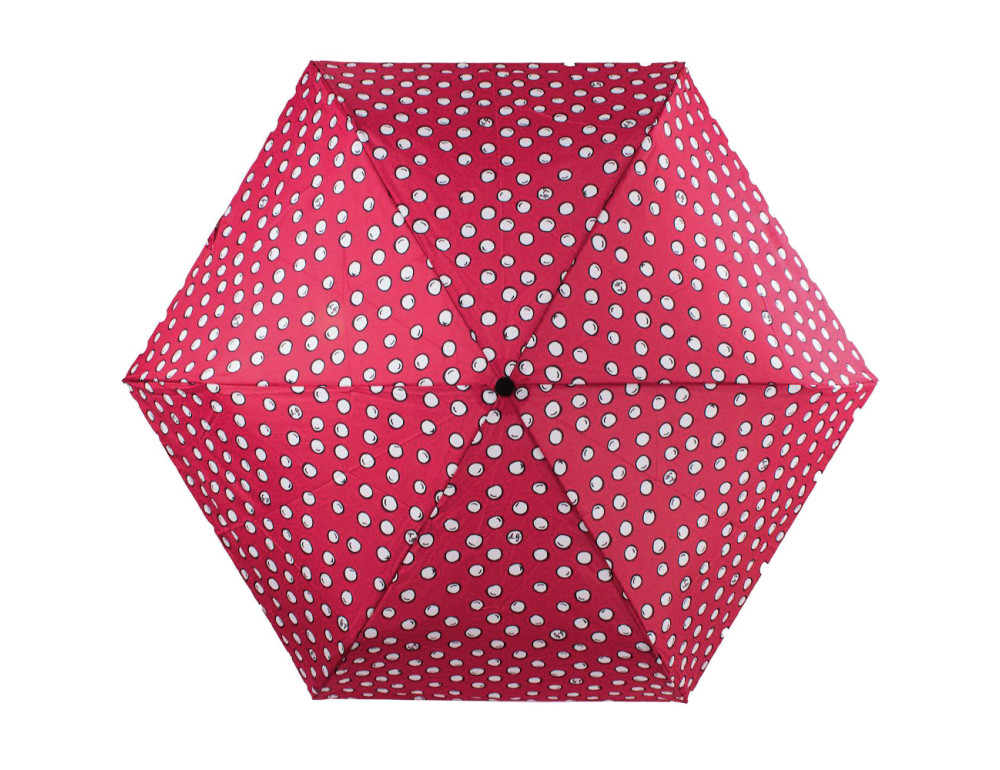 Парасолька жіноча Fulton L869-038512 Lulu Guinness Minilite-2 Polka Pearls - Фотографія № 2