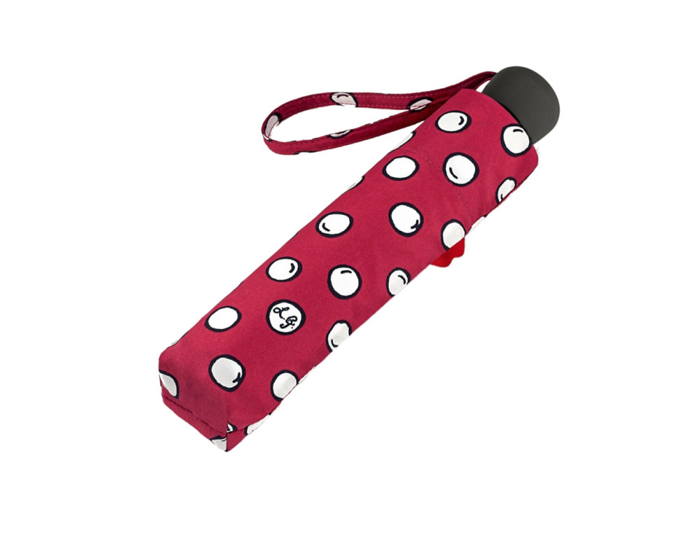 Парасолька жіноча Fulton L869-038512 Lulu Guinness Minilite-2 Polka Pearls - Фотографія № 4