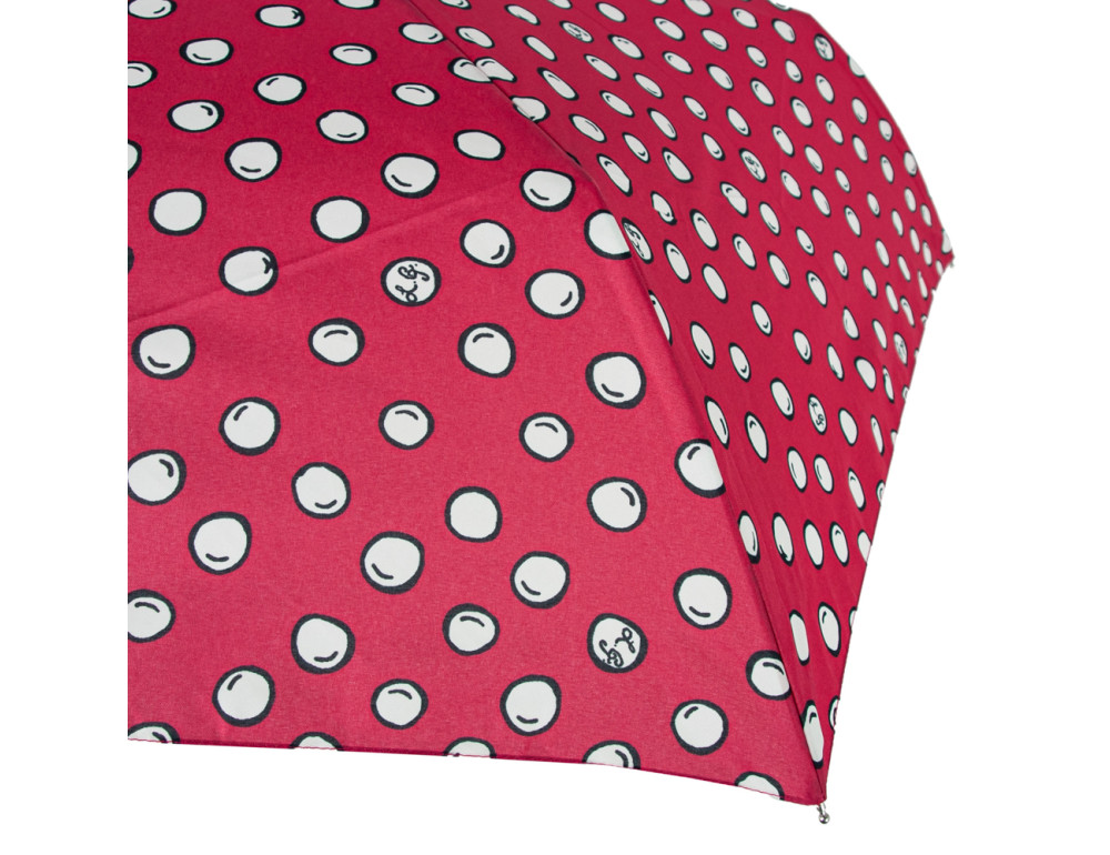 Парасолька жіноча Fulton L869-038512 Lulu Guinness Minilite-2 Polka Pearls - Фотографія № 7