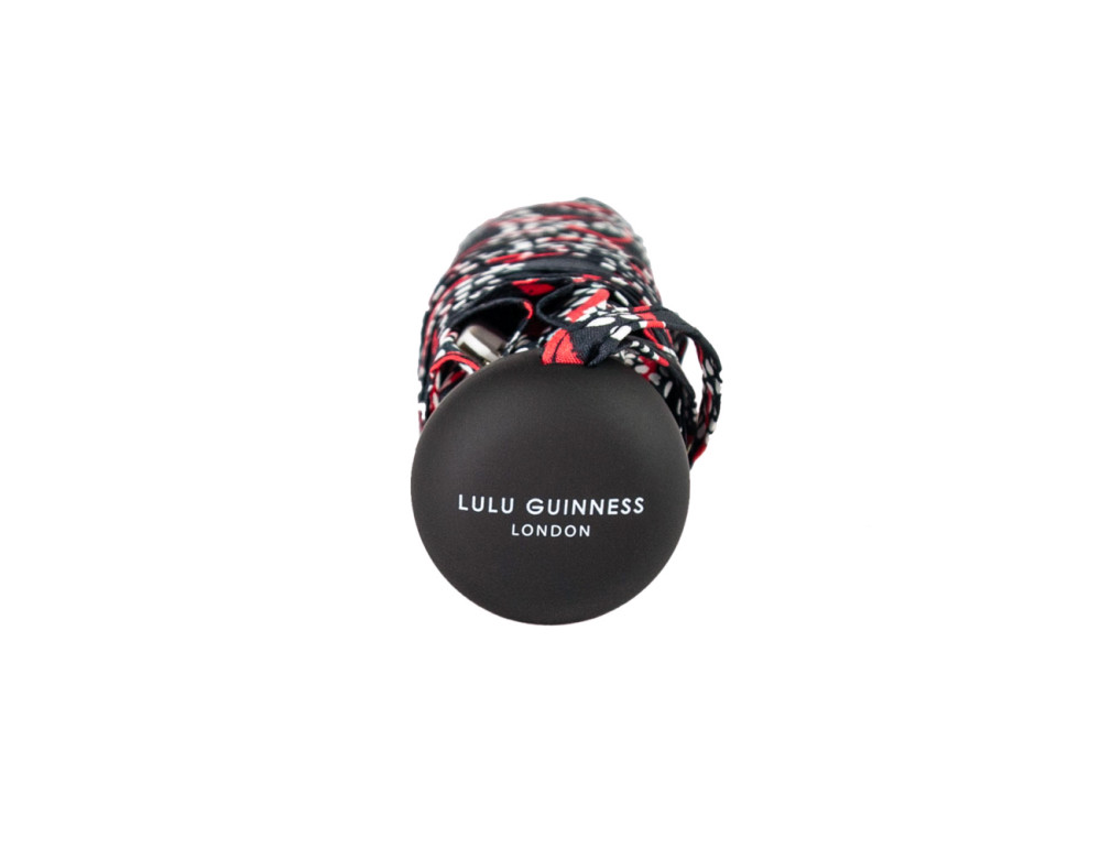 Парасолька жіноча Fulton L869-038529 Lulu Guinness Minilite-2 Dotty Lips - Фотографія № 10