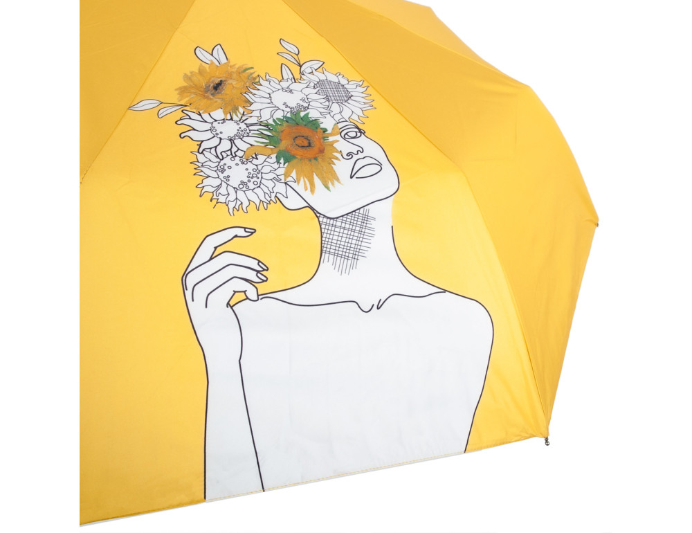 Парасолька жіноча Fulton L884-041079 National Gallery Minilite-2 UV Sunflowers (Соняшники) - Фотографія № 12