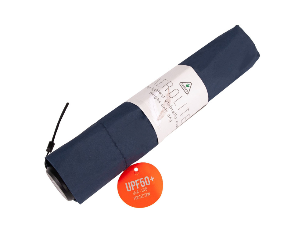 Парасолька складна Fulton Aerolite-1 UV L891 Navy (Синій) - Фотографія № 11