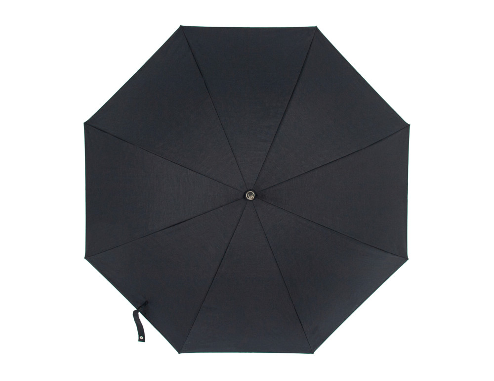 Парасолька-тростина чорного кольору велика Fulton Hampstead-1 L893 - Black (Чорний) - Фотографія № 6