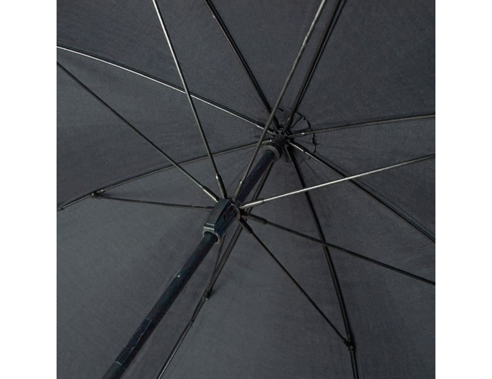 Парасолька-тростина чорного кольору велика Fulton Hampstead-1 L893 - Black (Чорний) - Фотографія № 10