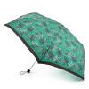 Зонт женский Fulton L902-038857 Superslim-2 Emerald Hearts (Изумрудные сердца)