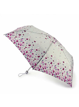 Парасолька жіноча Fulton L902-039403 Superslim-2 Pretty Hearts