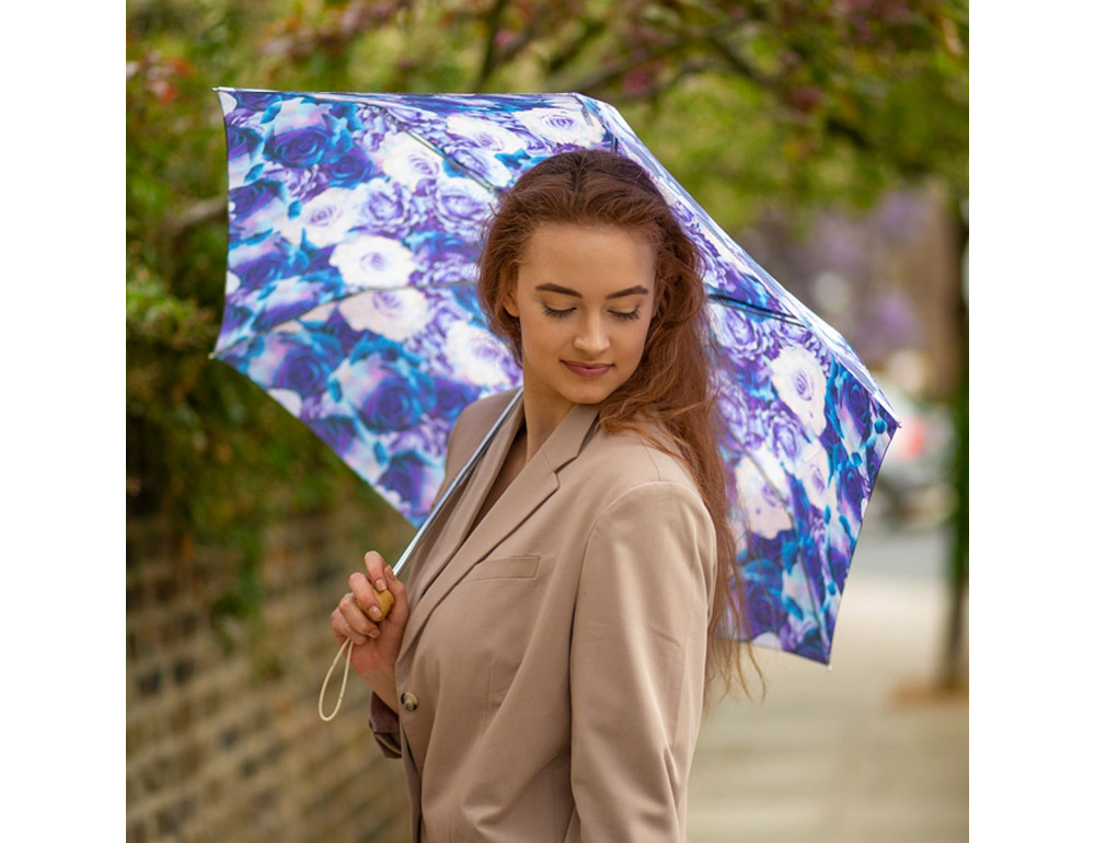 Парасолька жіноча Fulton L905-039540 Eco Planet - Natural Bloom - Фотографія № 2