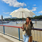 Парасолька жіноча Fulton L908-039595 Kensington UV Star Cream - Фотографія № 101 Парасолька жіноча Fulton L908-039595 Kensington UV Star Cream - Фотографія № 101