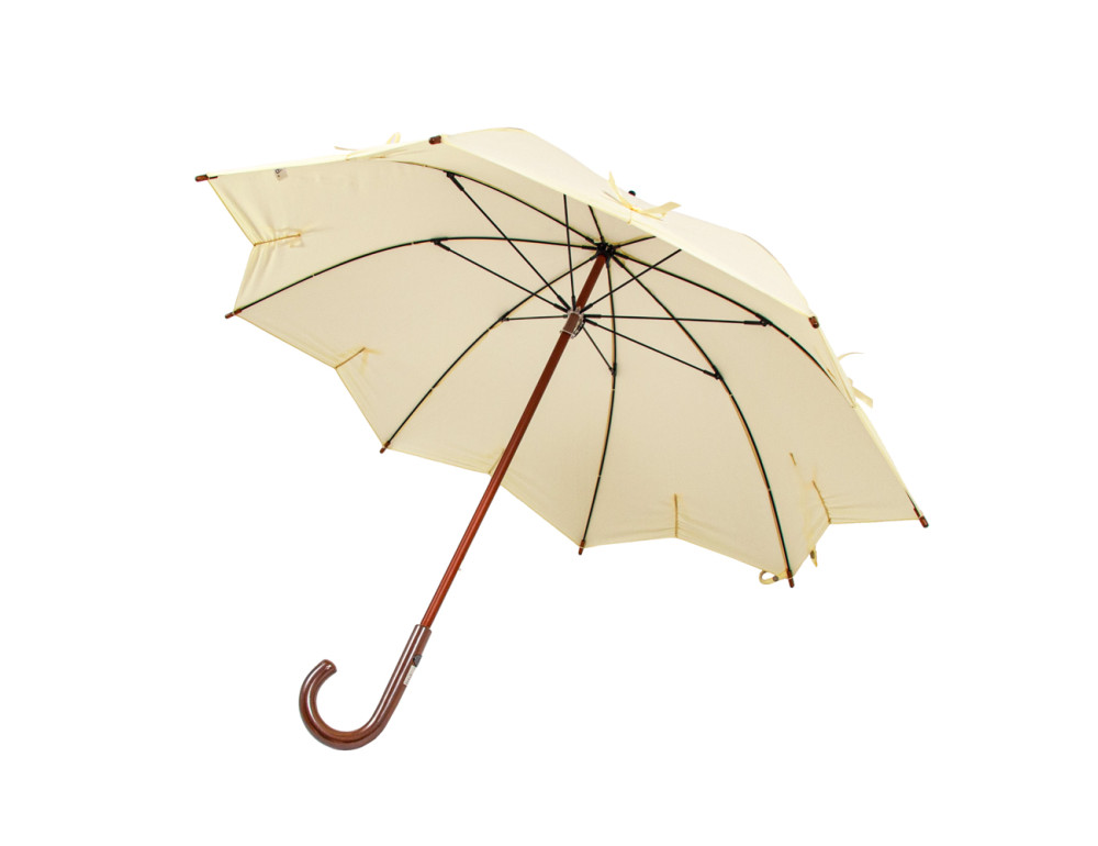 Парасолька жіноча Fulton L908-039595 Kensington UV Star Cream - Фотографія № 7