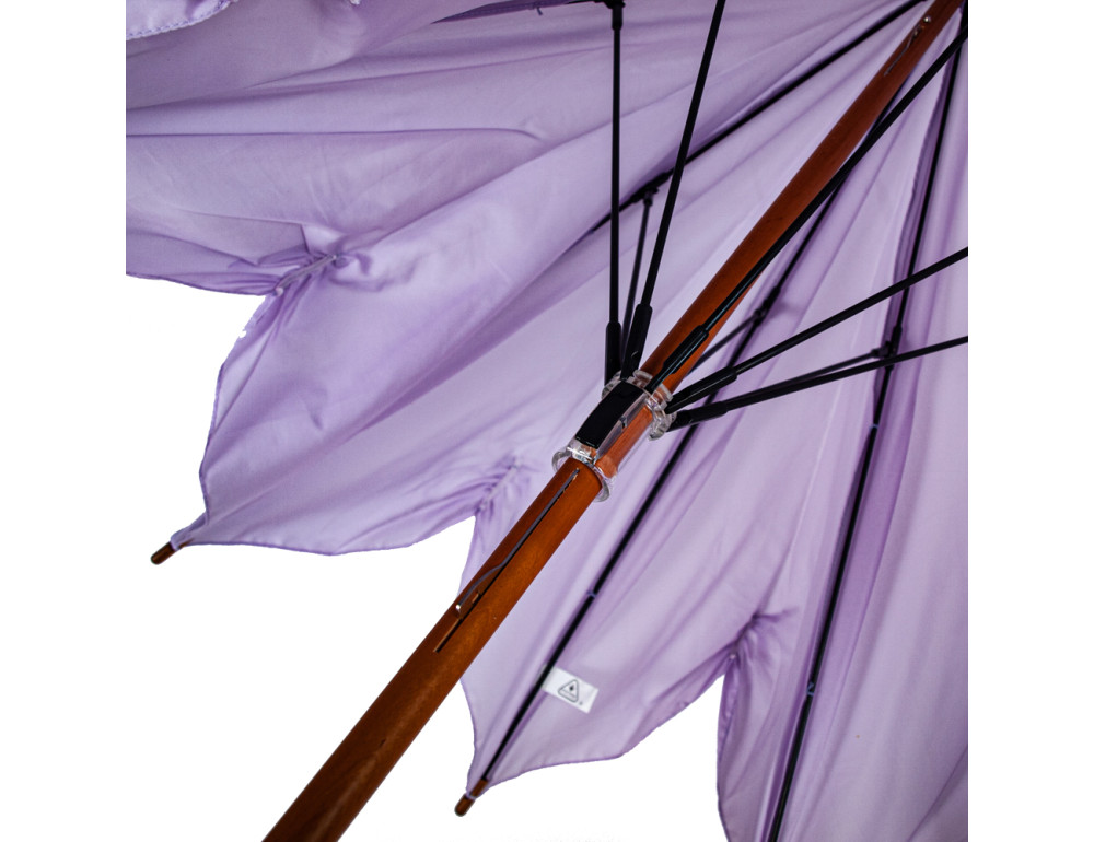 Парасолька жіноча Fulton L908 Kensington UV Pale Lilac (Ліловий) - Фотографія № 12