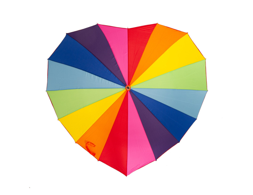 Парасолька жіноча Fulton L909- Heart Walker-1 Rainbow (Веселка) - Фотографія № 1 Парасолька жіноча Fulton L909- Heart Walker-1 Rainbow (Веселка) - Фотографія № 1