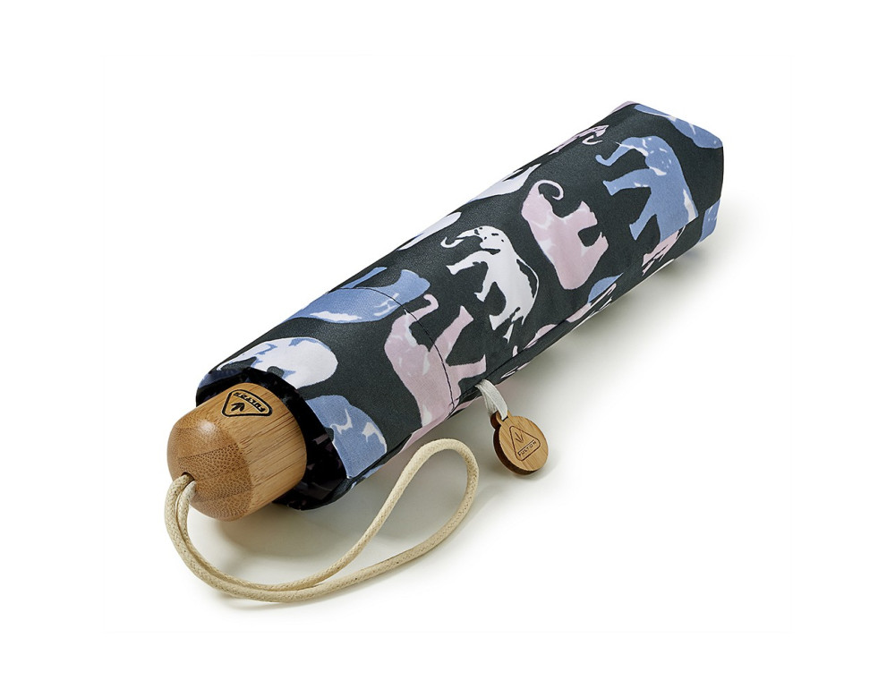 Парасолька жіноча Fulton L918-039830 Eco Planet UV Marching Elephants - Фотографія № 5