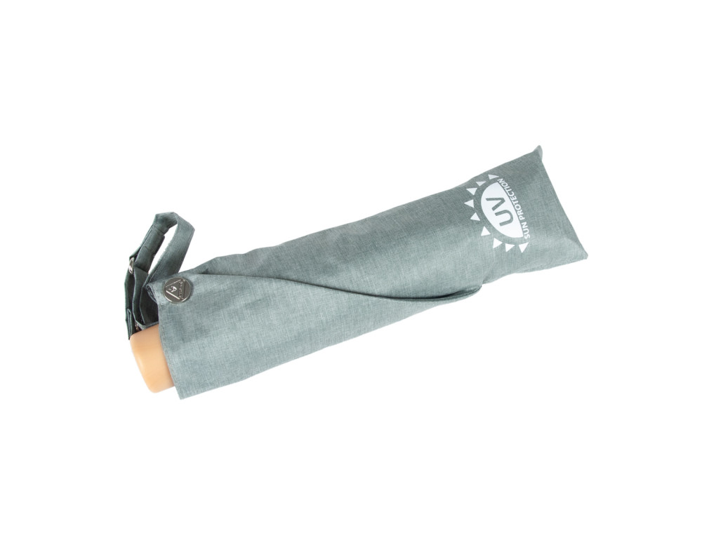 Жіноча парасолька Fulton L924-040058 Parasoleil-2 UV Charcoal Chambray (Сірий) - Фотографія № 5