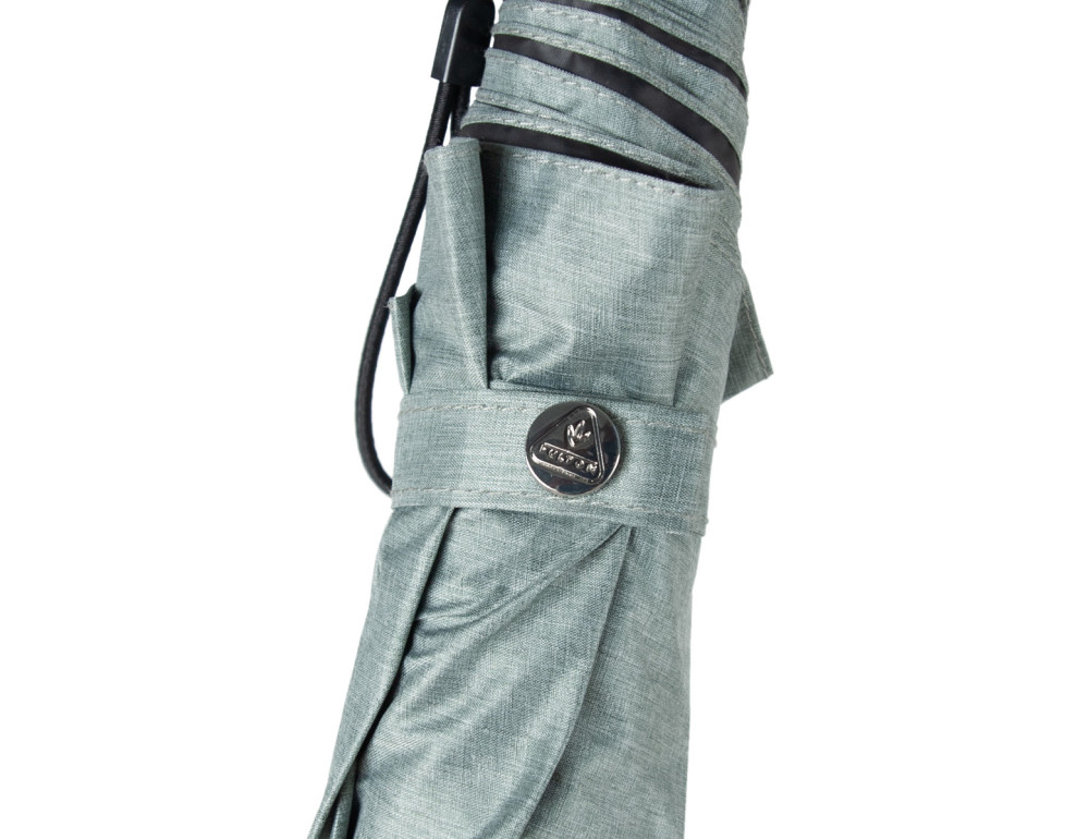 Жіноча парасолька Fulton L924-040058 Parasoleil-2 UV Charcoal Chambray (Сірий) - Фотографія № 9