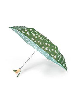 Жіноча складна парасоля Fulton L926-042434 Curio-2 UV Green Duck
