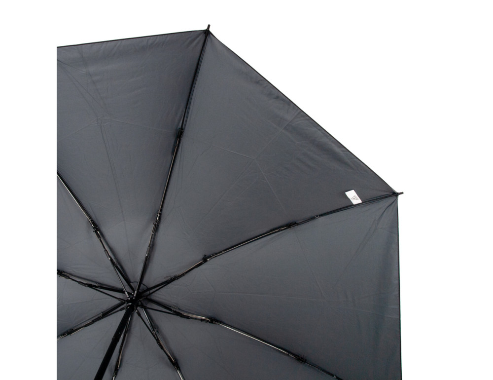 Парасолька жіноча Fulton L930 Mini Invertor-1 Black & Charcoal (Чорний-вугільний) - Фотографія № 8