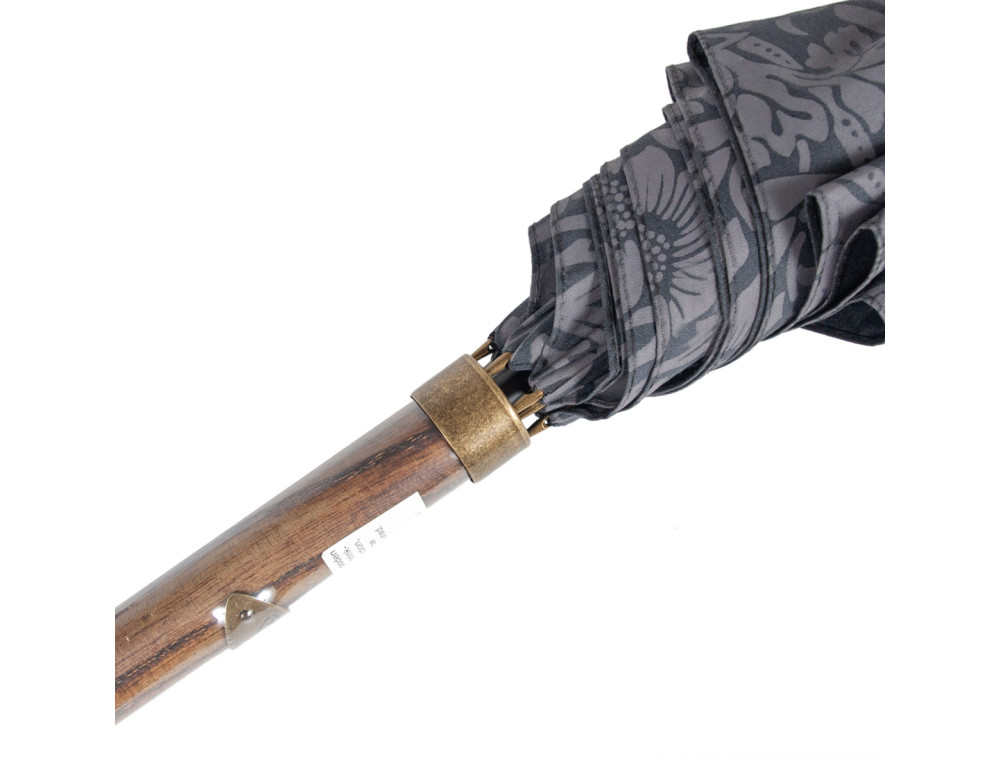 Зонт-трость женский Fulton L936-040706 Morris & Co Hampstead UV Strawberry Thief Graphite - Фото № 17