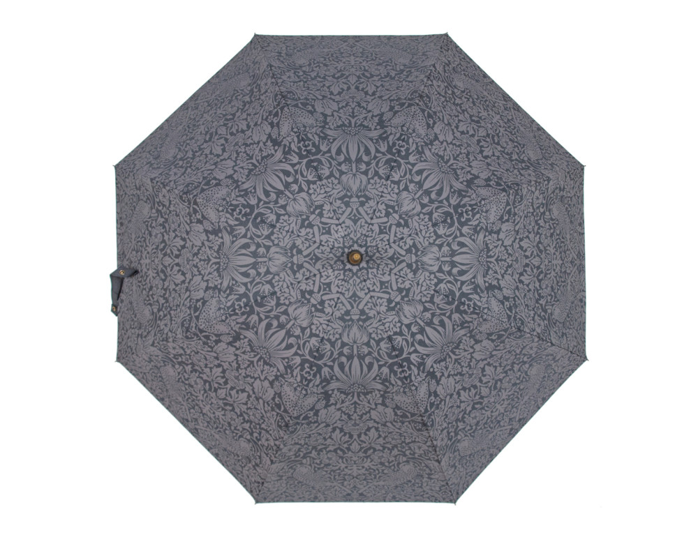 Зонт-трость женский Fulton L936-040706 Morris & Co Hampstead UV Strawberry Thief Graphite - Фото № 6