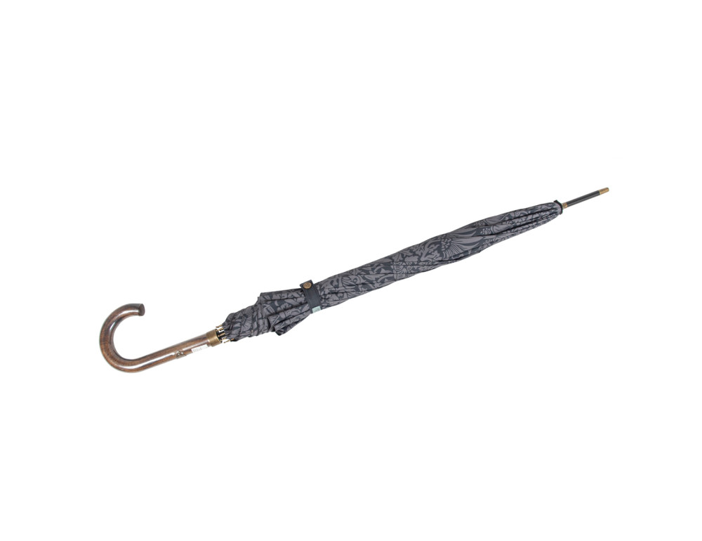 Зонт-трость женский Fulton L936-040706 Morris & Co Hampstead UV Strawberry Thief Graphite - Фото № 8